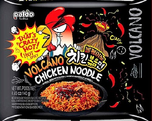 Ramen au poulet épicé